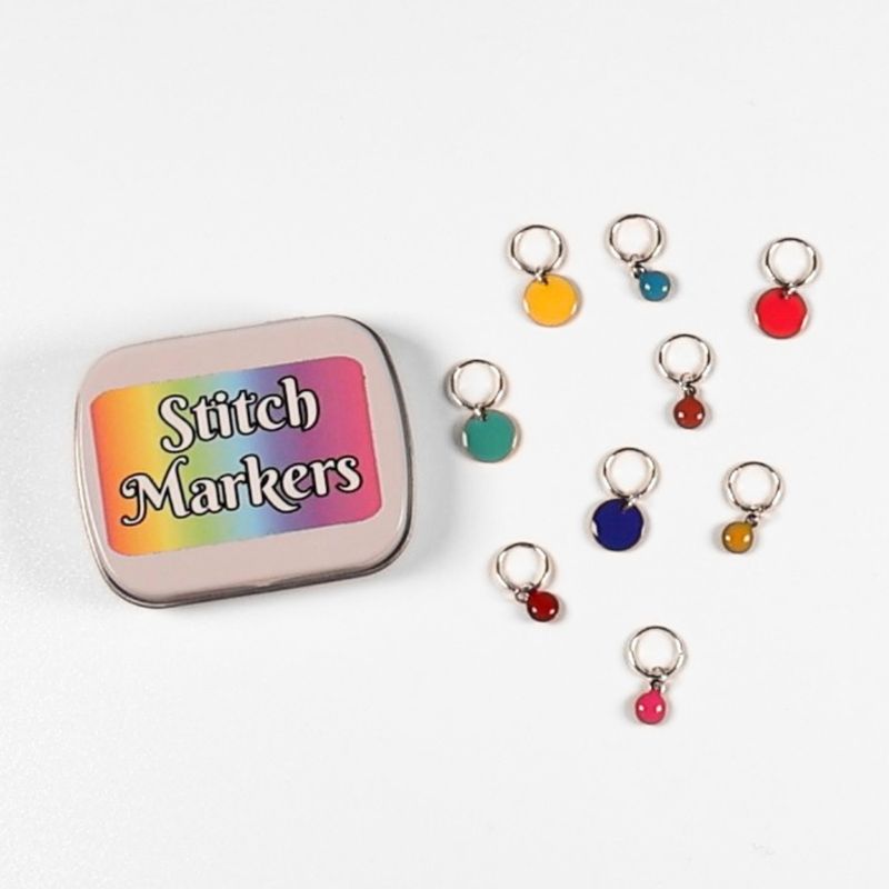 Polka Dot Stitch Markers