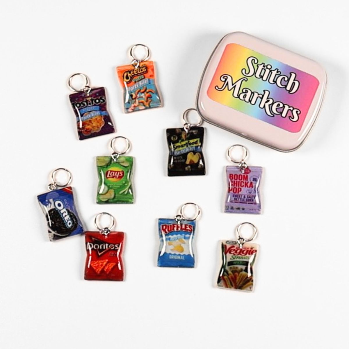 Snack-Tastic Stitch Marker Set