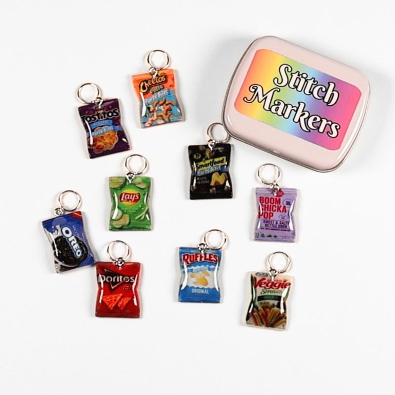 Snack-Tastic Stitch Marker Set