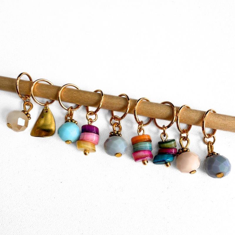Boho Baubles Stitch Marker Set