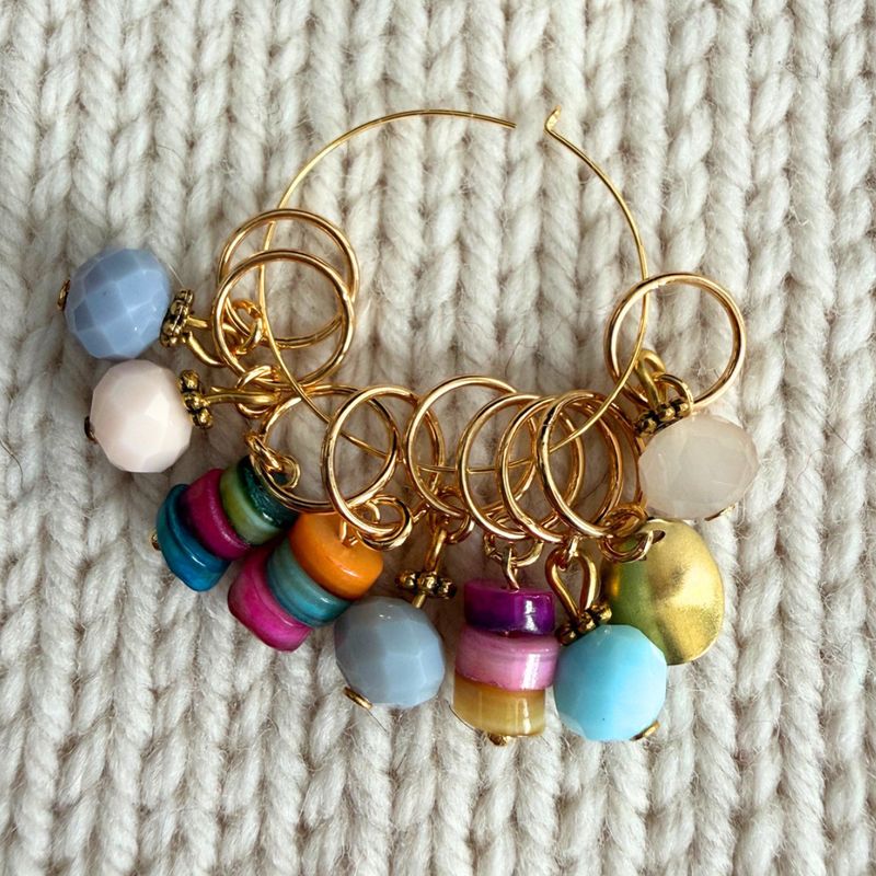 Boho Baubles Stitch Marker Set