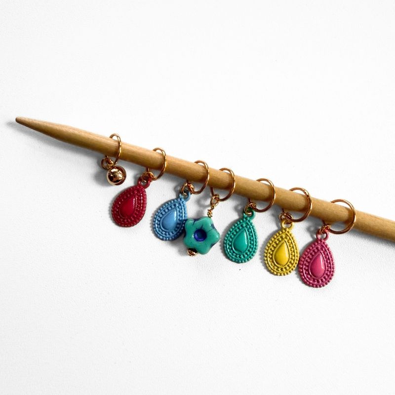 Key West Stitch Marker Set