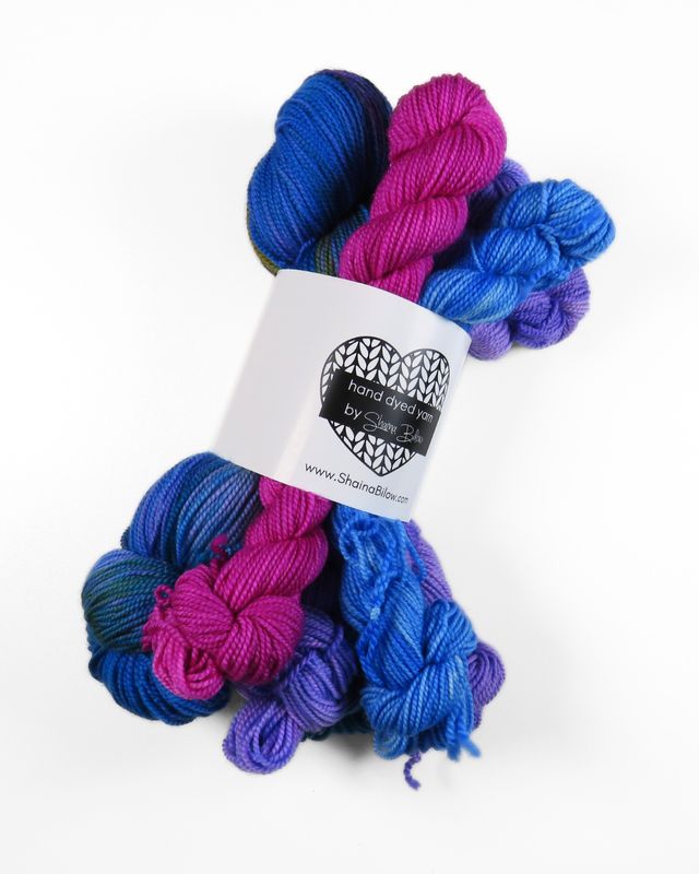 Shaina’s Shawl Bundle - Midnight Bramble