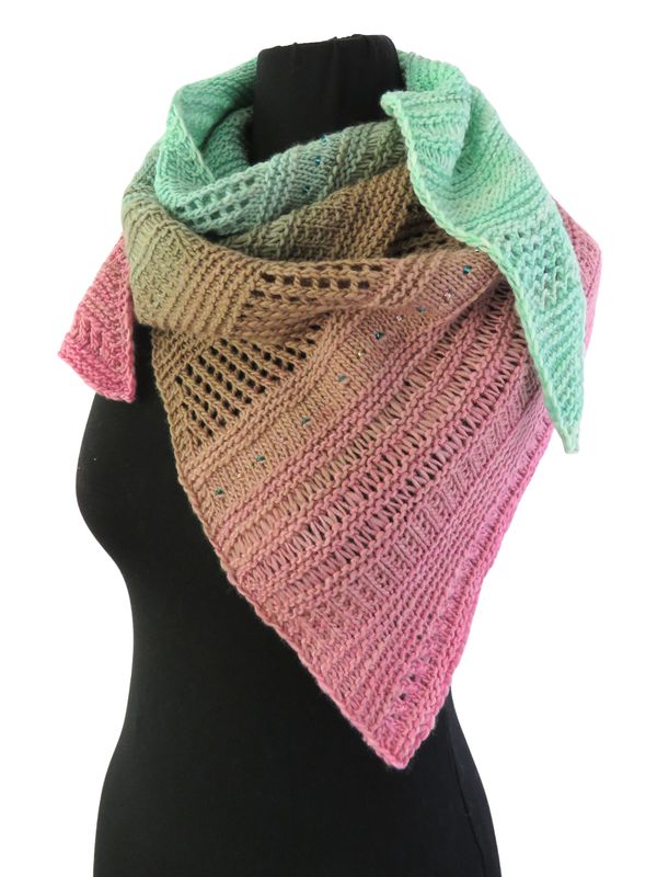 Flying Solo Shawlette