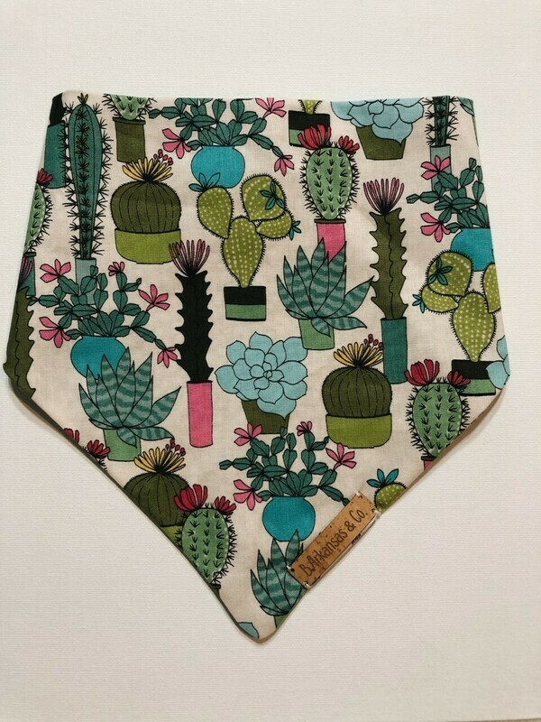 Succulent Snap Dog Bandana