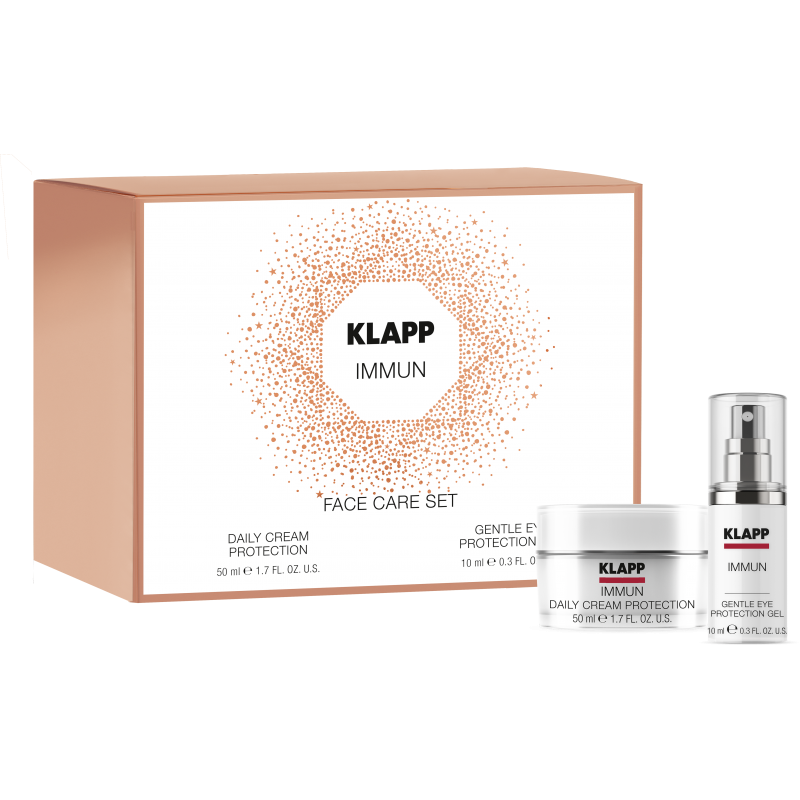 KLAPP® Immun Face Care Set (Daily Cream Protection + Gentle Eye Protection Gel)