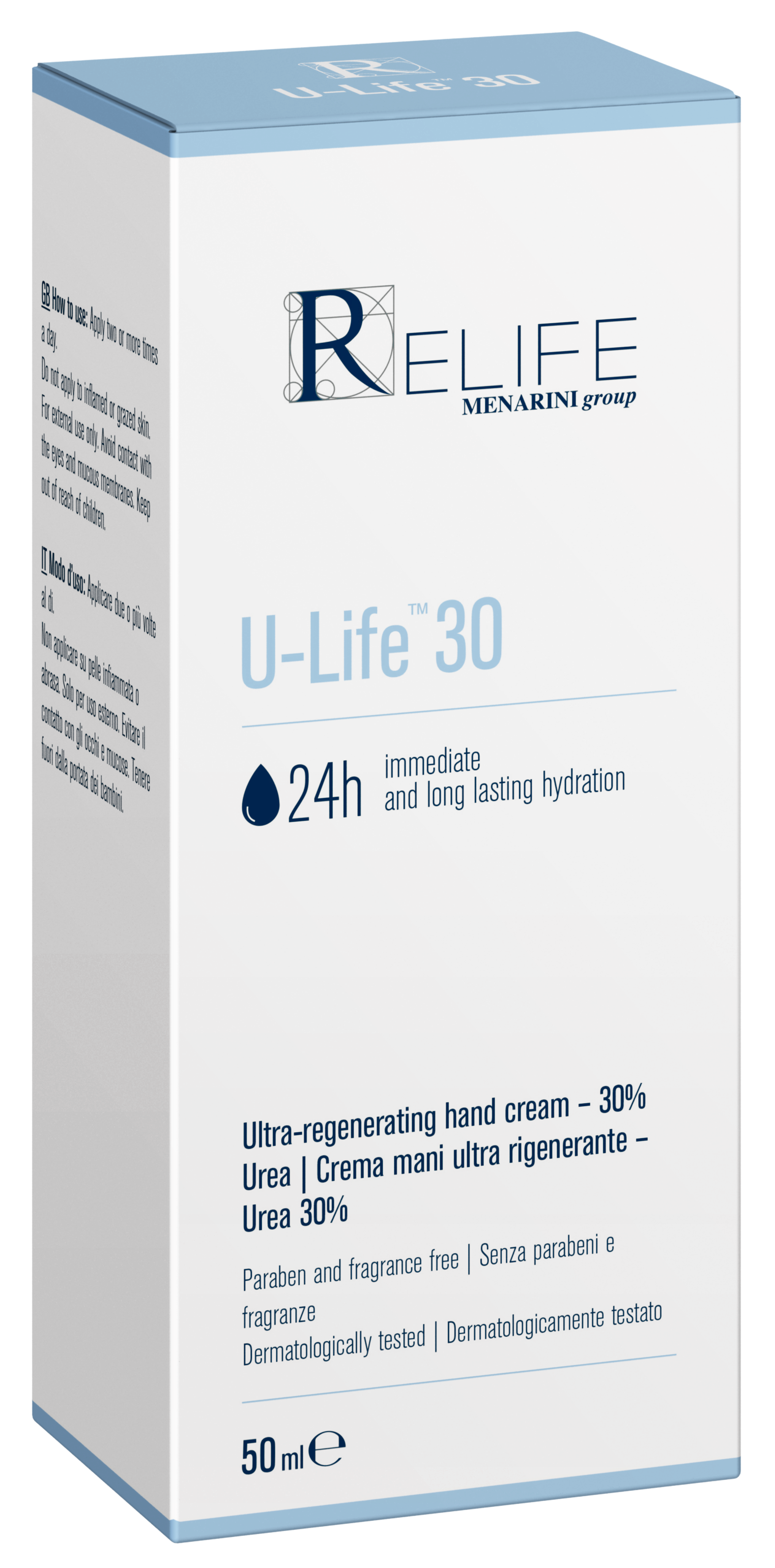 Relife U-Life 30 Hand Cream 50ml