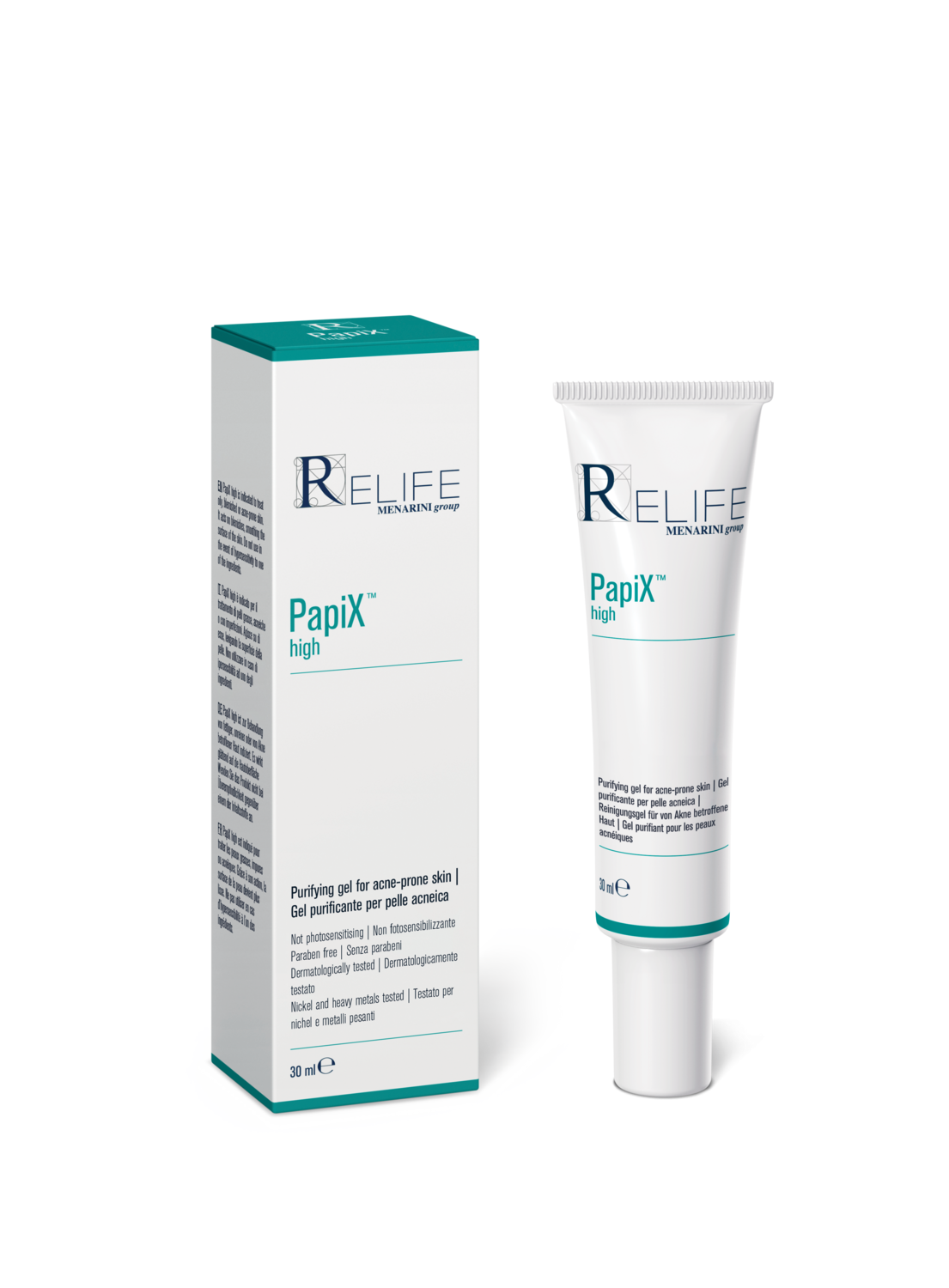 Relife PapiX High Purifying Gel for Acne-Prone Skin 30ml