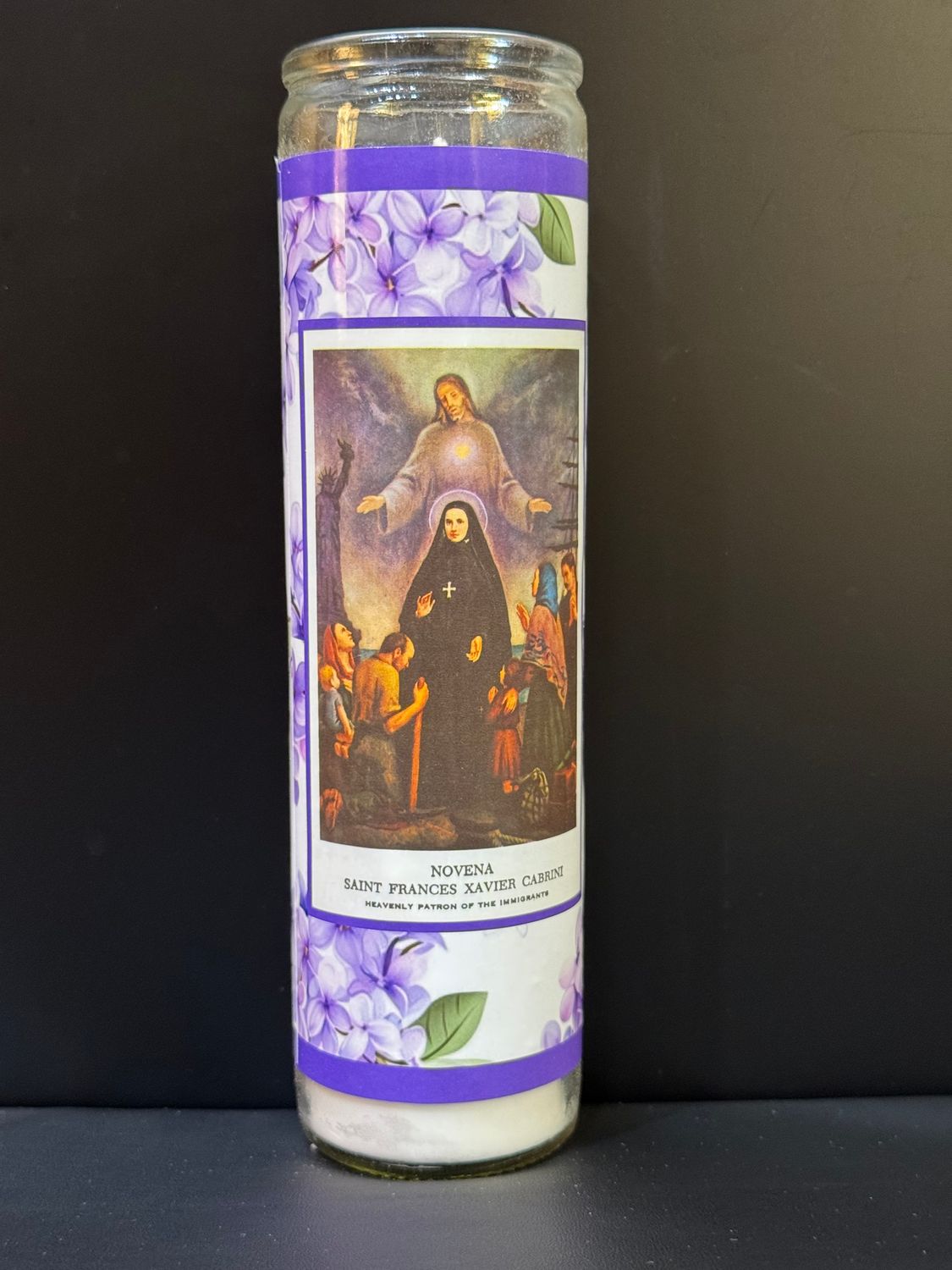 7 Day Candle- Mother Cabrini