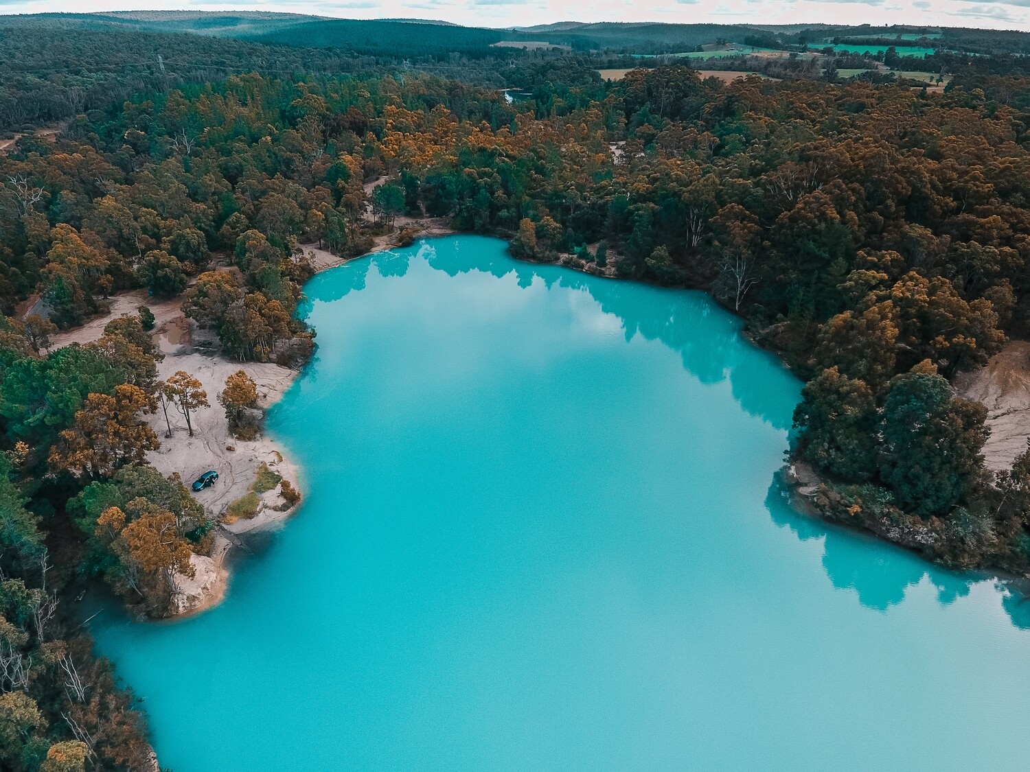 Black Diamond Lake, Western Australia