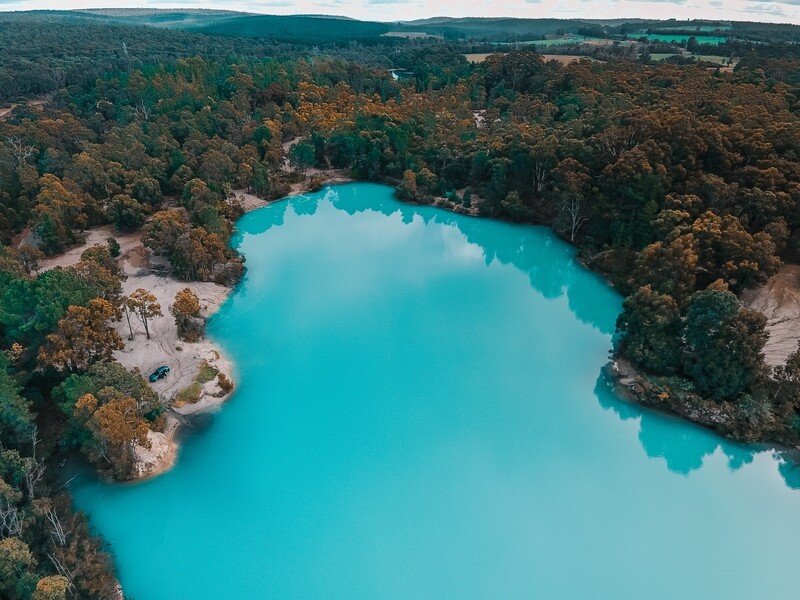 Black Diamond Lake, Western Australia