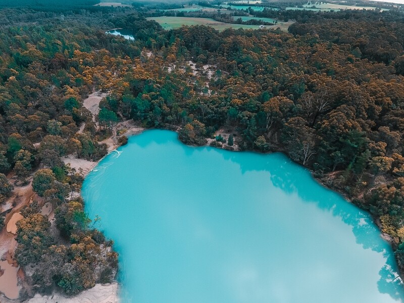 Black Diamond Lake, Western Australia