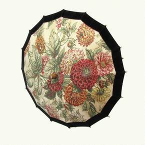 Antique Parasol - &quot;Floral Garden&quot;