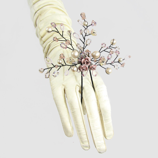 Pale Pink Hairpin