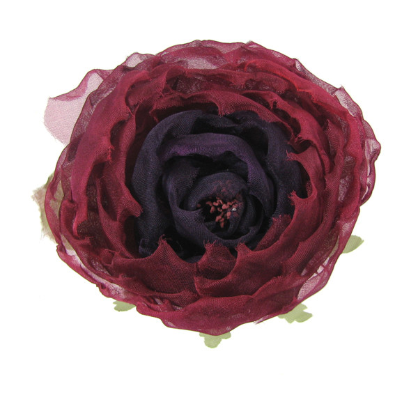 Organdie Button Rose