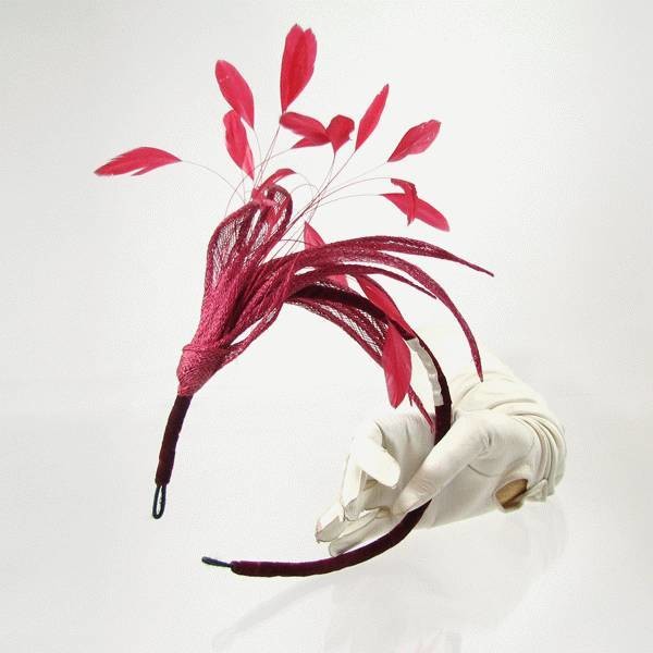 Shinamay &amp; Feathers Headdress