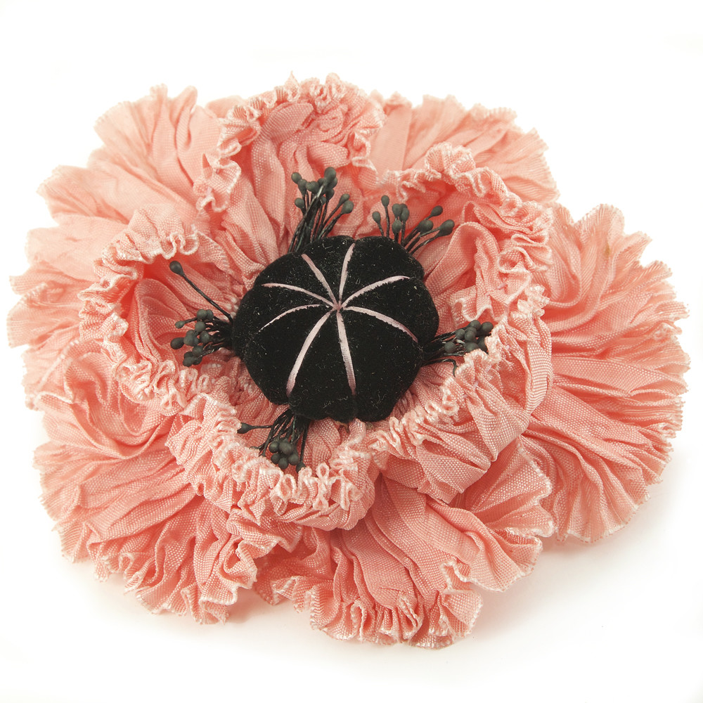 Ribbon-work flower No.4