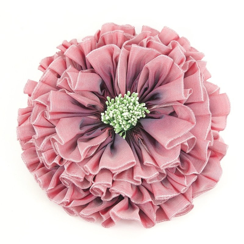 Ribbon-work flower No.1