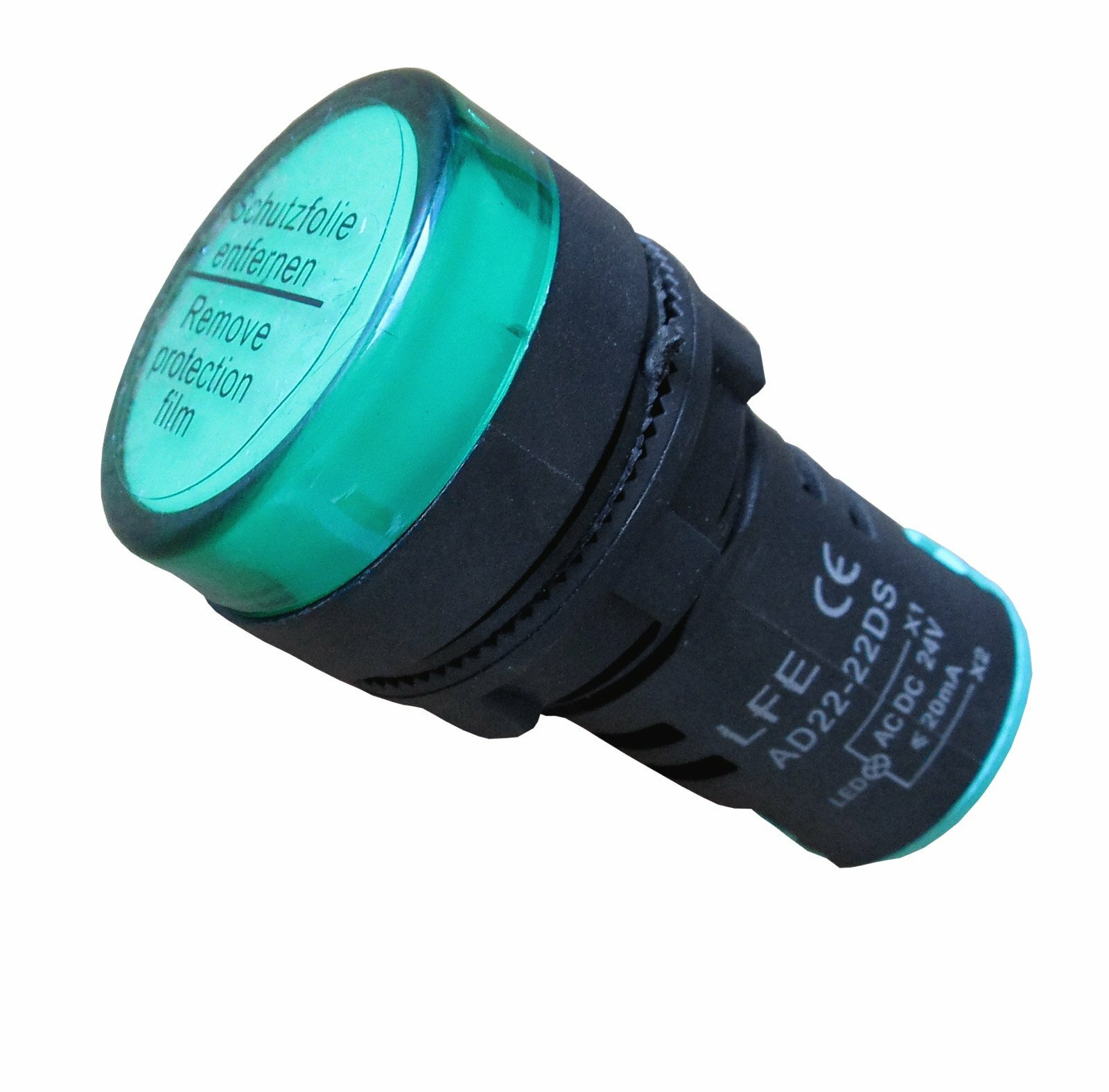 C027500MAC, Bulgin Limited LED-Signalleuchte, Kontakt, 6.3 mm, Fest, Grün,  AC, 230V