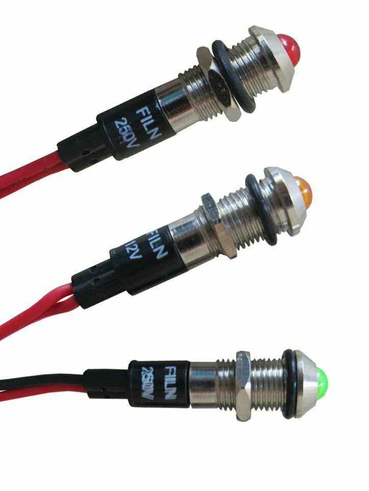 LED mit Anschlussleitung 24 V AC/DC | div. Farben