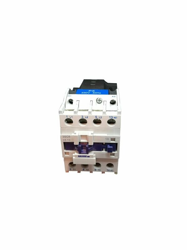 Leistungsschütz Sassin, 11 kW, Schließer, 230 V/AC Leistungsschütz Sassin, 11 kW, Schließer, 230 V/AC