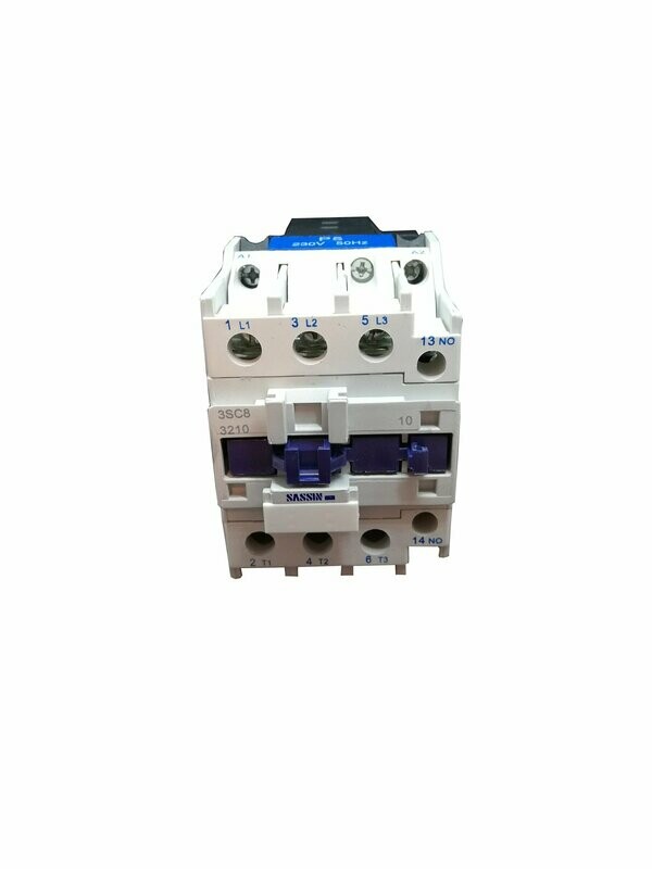 Leistungsschütz Sassin, 15 kW, Schließer, 230 V/AC Leistungsschütz Sassin, 15 kW, Schließer, 230 V/AC