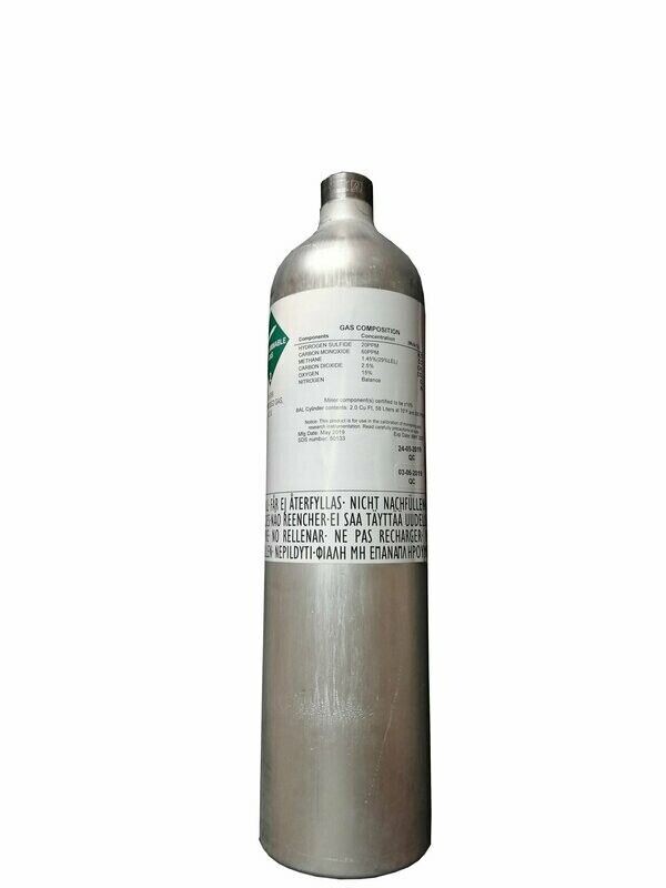 Mischprüfgasflasche für Dräger Geräte Mischprüfgasflasche für Dräger Geräte