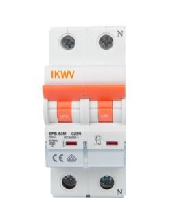 Leitungsschutzschalter EPB-63M 1P+N C20A, Sicherungsautomat MCB VDE geprüft