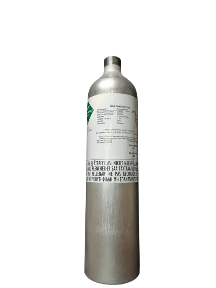 Prüfgas CO 100ppm in Luft 60L