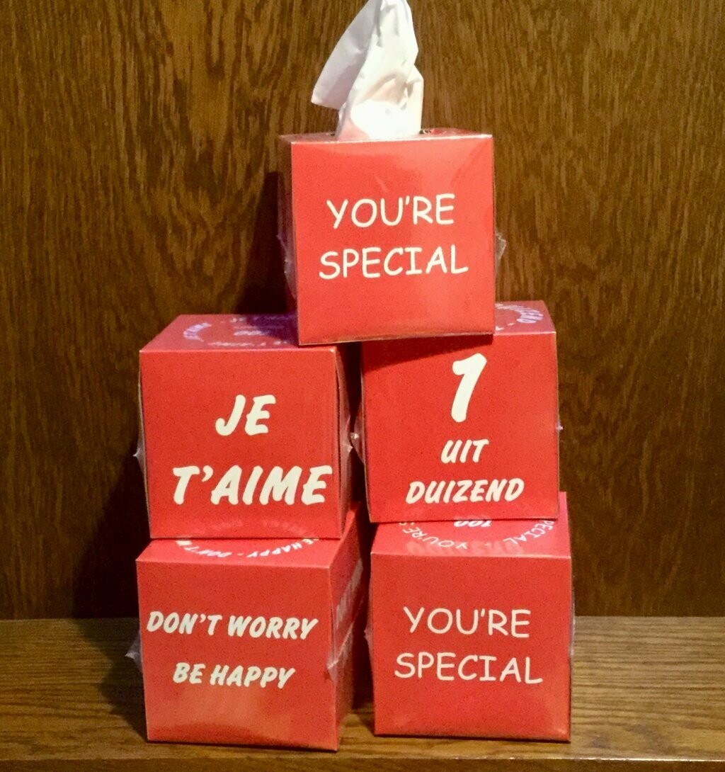Zakdoekdoosje (niet personaliseerbaar)