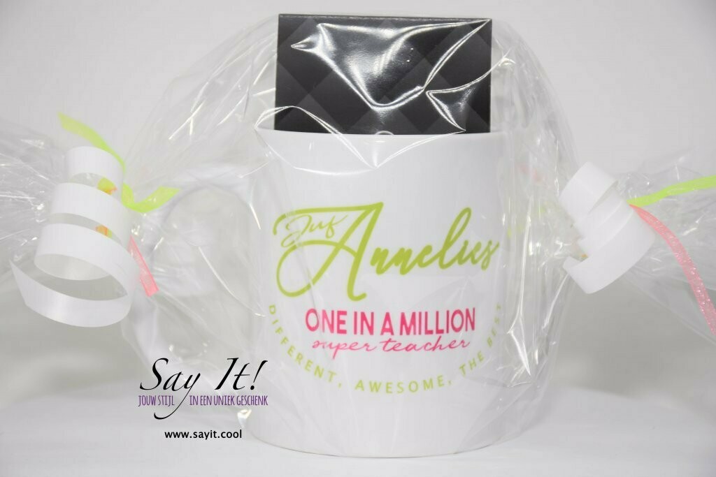 Mok - gepersonaliseerd met eigen tekst en/of afbeelding