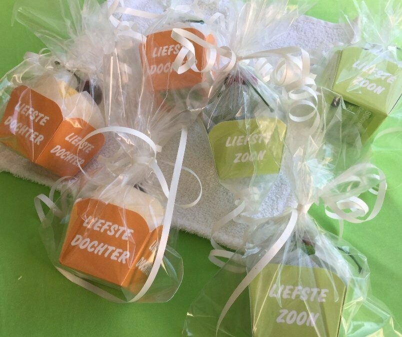 Gastendoekje 'Liefste dochter' / 'Liefste zoon'