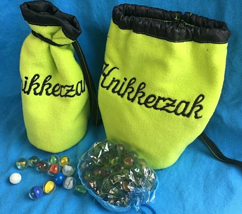 Knikkerzakje (personaliseerbaar)