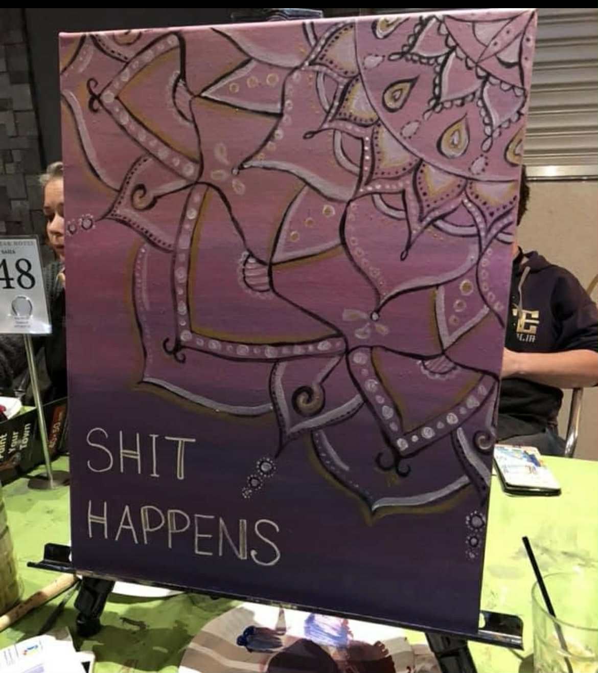 Paint &amp; Sip @ the Railway Hotel Heyfield !! 6pm-8.30pm 25th of August