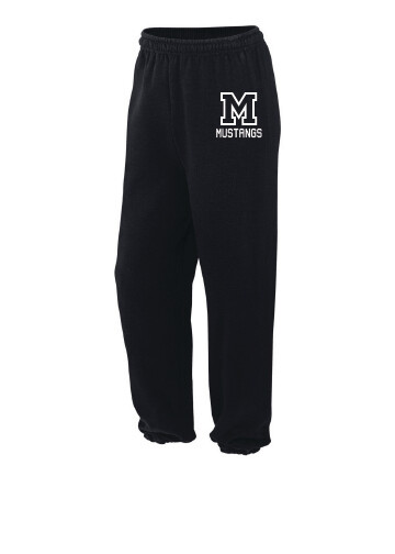 elastic cuff sweatpants