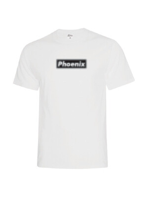 White Phoenix Box Logo T-Shirt