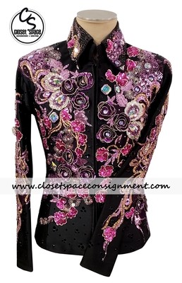 Black, Gold, Purple & Pink Jacket Black, Gold, Purple & Pink Jacket