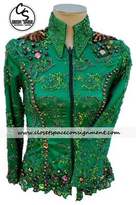 'Totally Outfitted' Green & Chocolate Showmanship Set 'Totally Outfitted' Green & Chocolate Showmanship Set