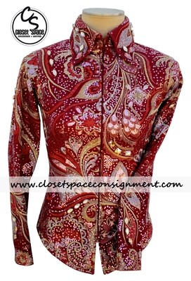 'Deb Moyer' Burgundy & Gold Showmanship Set 'Deb Moyer' Burgundy & Gold Showmanship Set