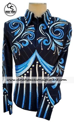 'Dawn Haas Myers' Black, Turquoise & White Showmanship Set 'Dawn Haas Myers' Black, Turquoise & White Showmanship Set