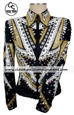 Black, Gold & White Jacket Black, Gold & White Jacket