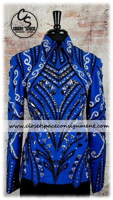 Royal, Black & Silver Jacket Royal, Black & Silver Jacket