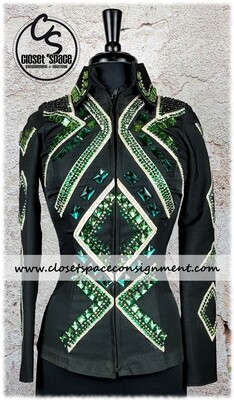 ​Black & Emerald Jacket