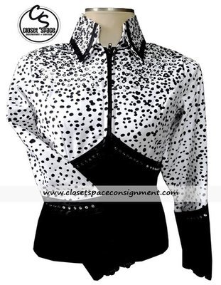 Black & White Animal Print Jacket