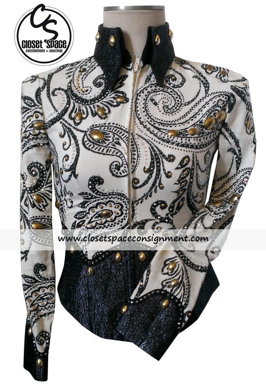 'Marney Moore' Black & Ivory Jacket 'Marney Moore' Black & Ivory Jacket