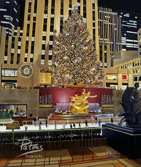 Skating at Rockefeller Center
