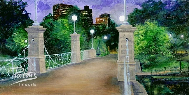 The Public Garden Footbridge