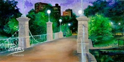 The Public Garden Footbridge