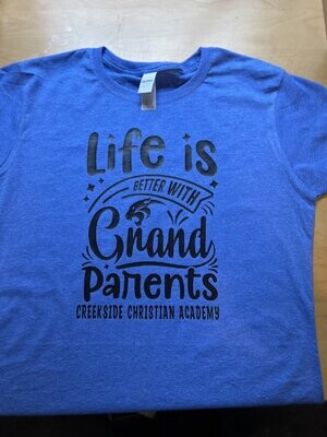 "Life is Grand" CCA grandparent shirt