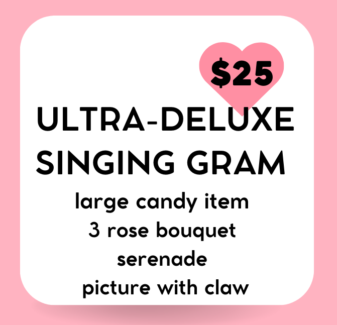 Ultra Deluxe Singing Candy Gram
